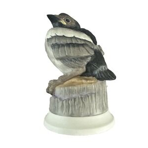 Boehm Fledgling Magpie Figurine Ceramic Made in USA Vintage
